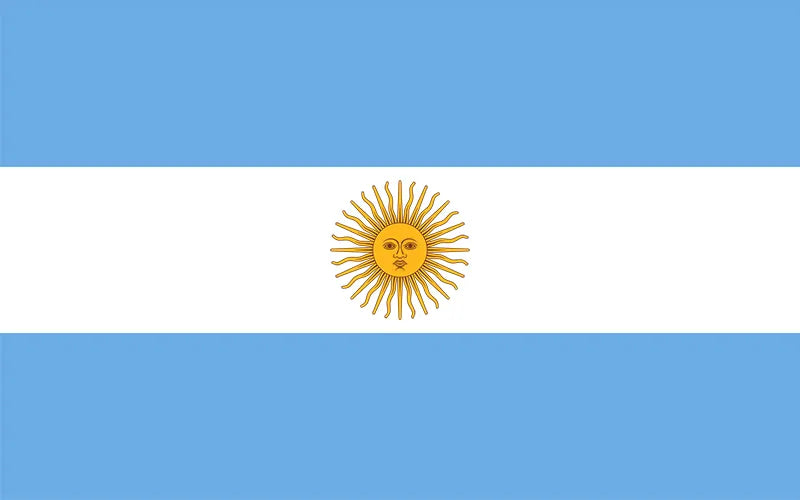 Flag of Argentina Unisex Pocket Tee