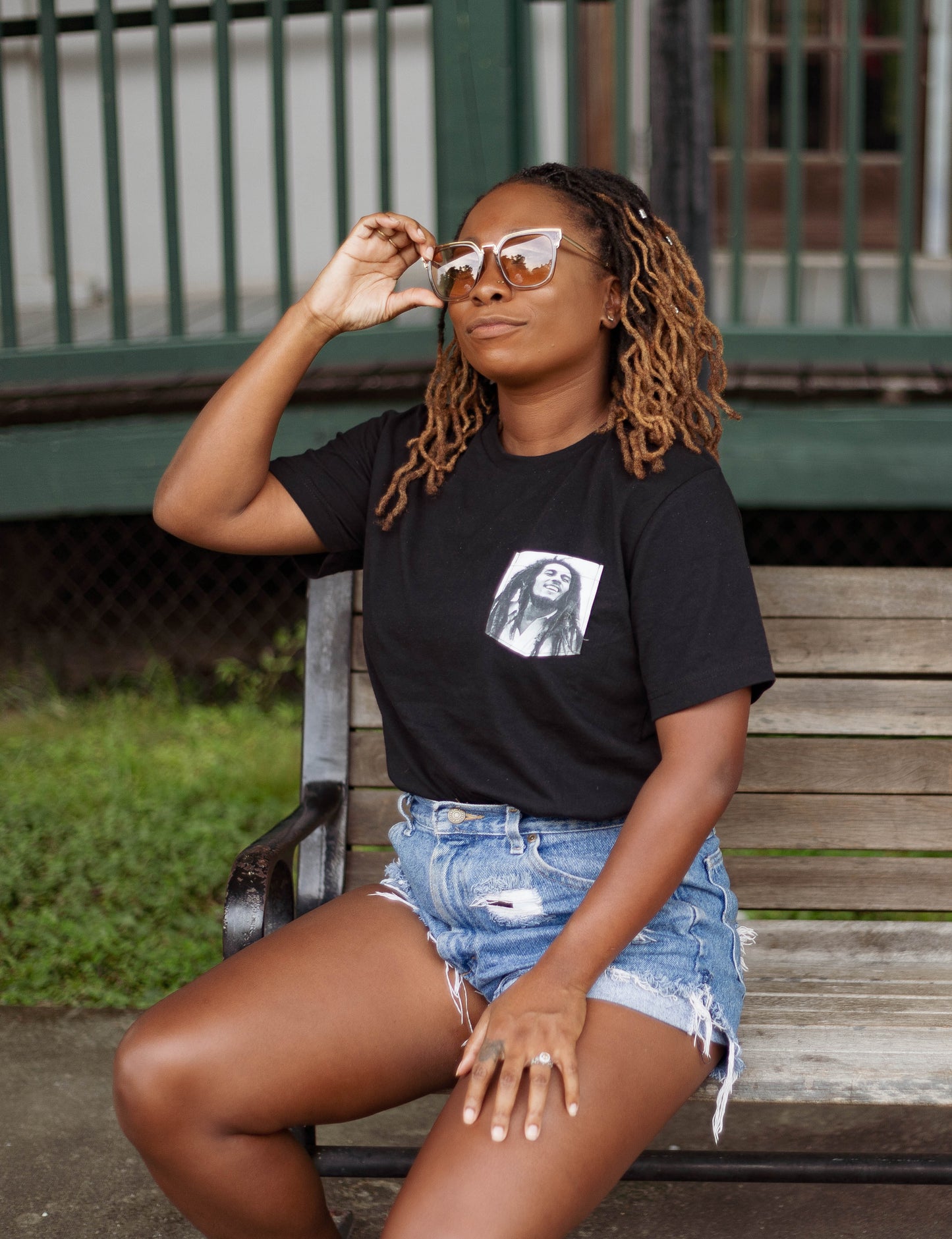 Bob Marley Unisex Pocket Tee