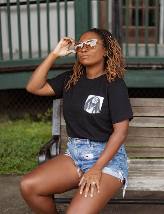 Bob Marley Unisex Pocket Tee