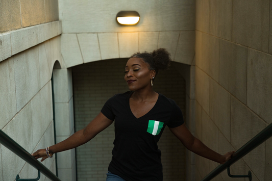 Flag of Nigeria Pocket Tee