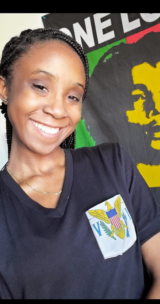 Flag of U.S. Virgin Islands Unisex Pocket Tee
