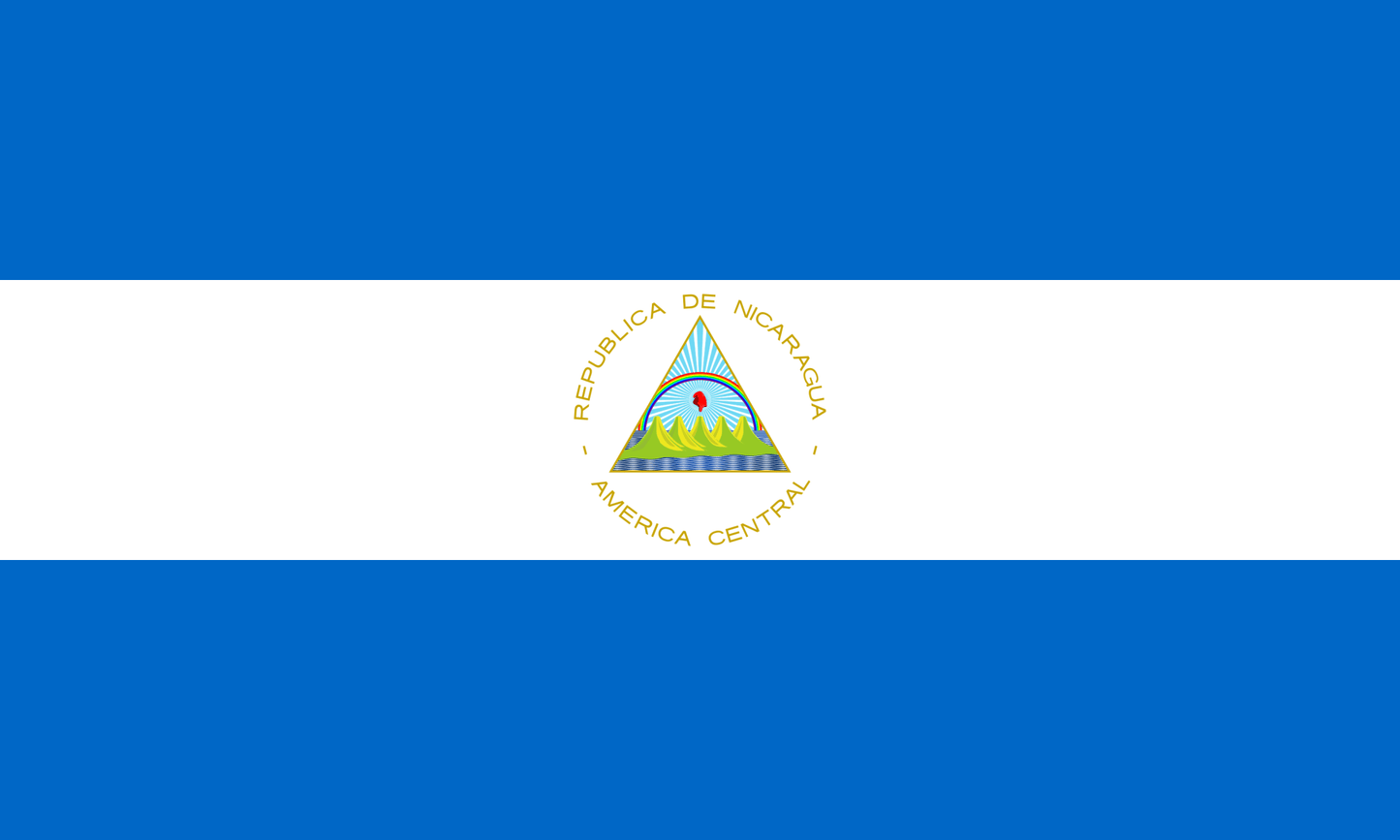 Flag of Nicaragua Unisex Pocket Tee