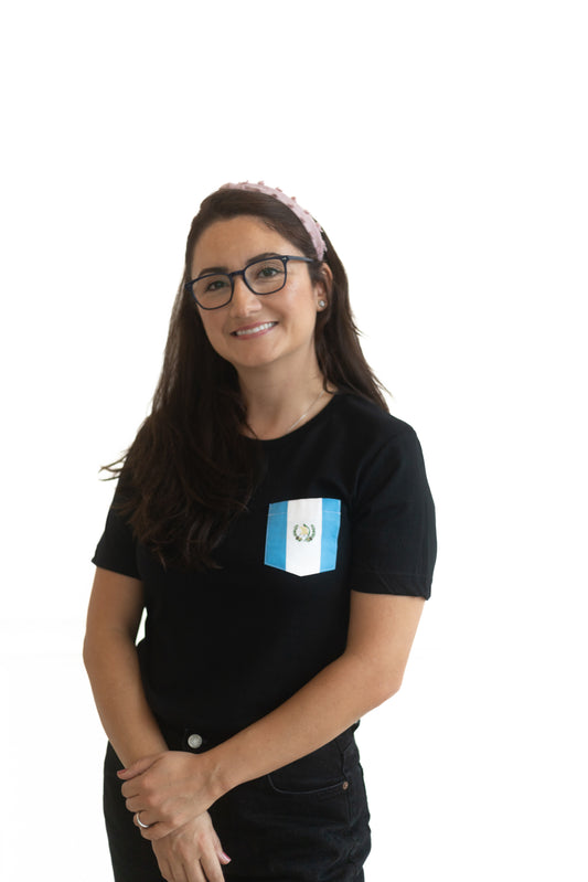 Flag of Guatemala Unisex Pocket Tee
