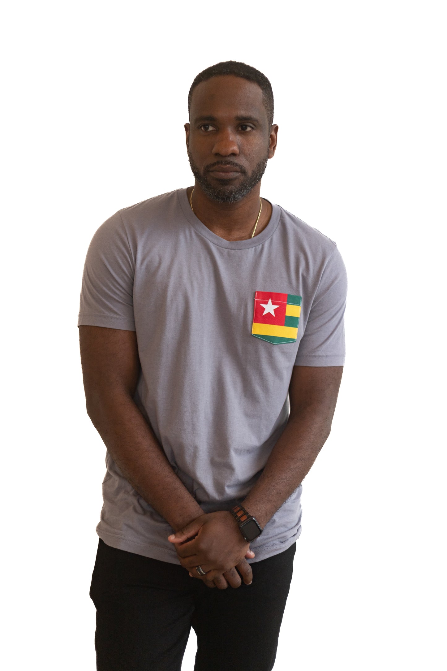 Flag of Togo Unisex Pocket Tee