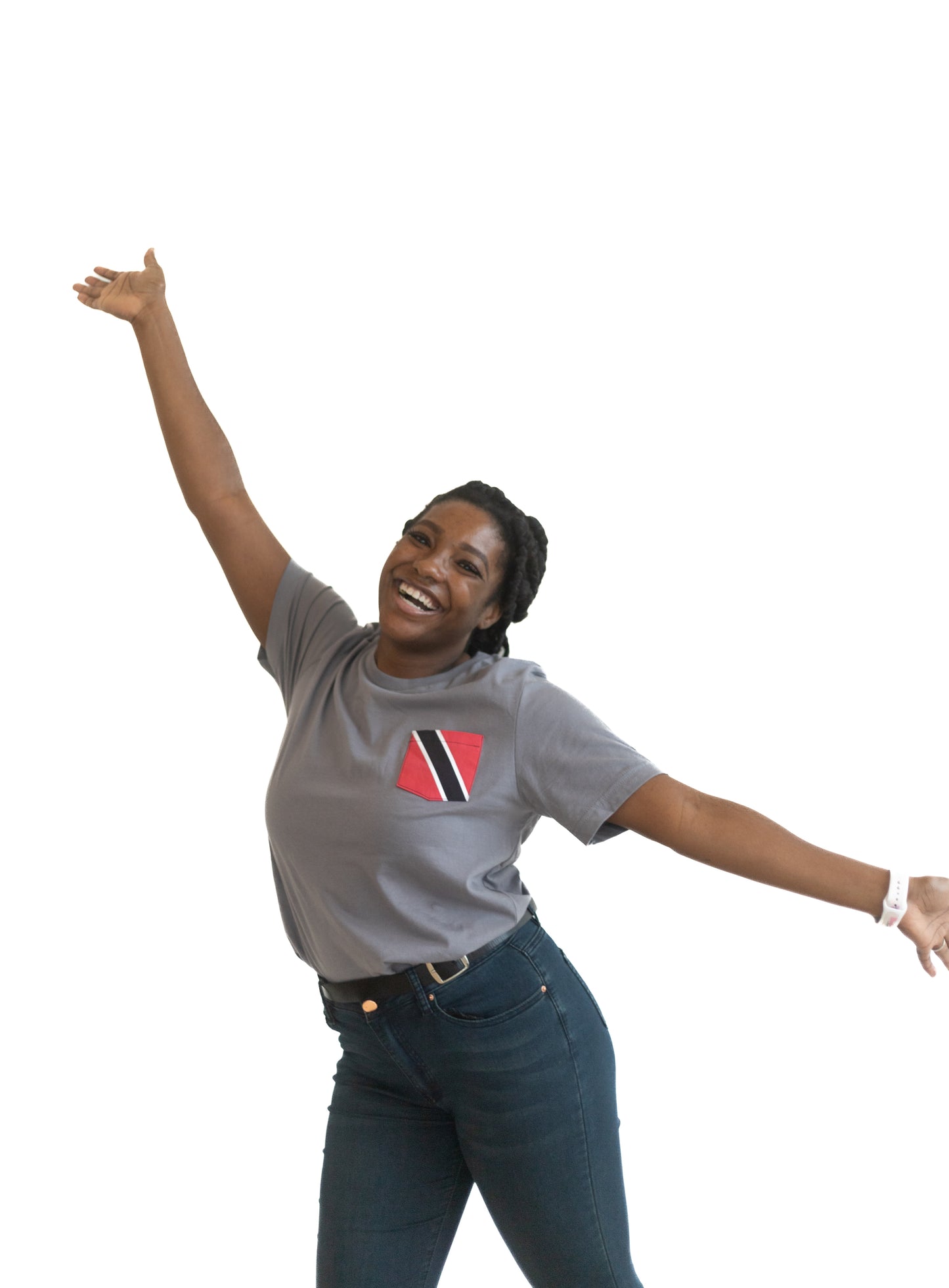 Flag of Trinidad & Tobago Unisex Pocket Tee