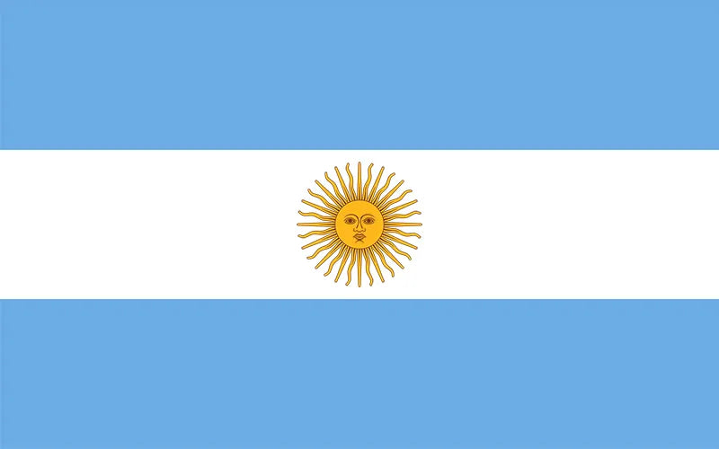 Flag of Argentina Unisex Pocket Tee
