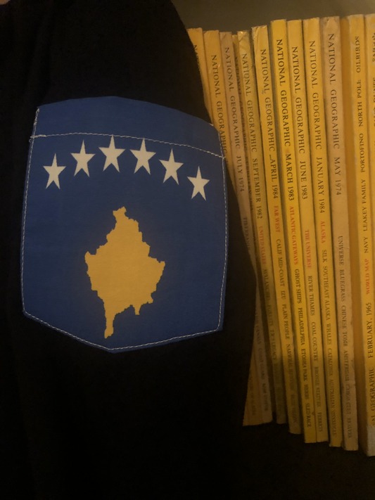 Flag of Kosovo Unisex  Pocket Tee