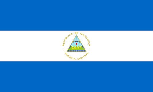 Flag of Nicaragua Unisex Pocket Tee