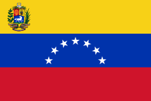 Flag of Venezuela Unisex Pocket Tee