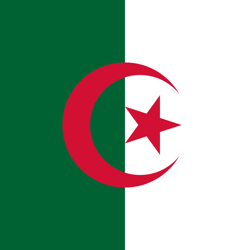 Flag of Algeria Unisex Pocket Tee