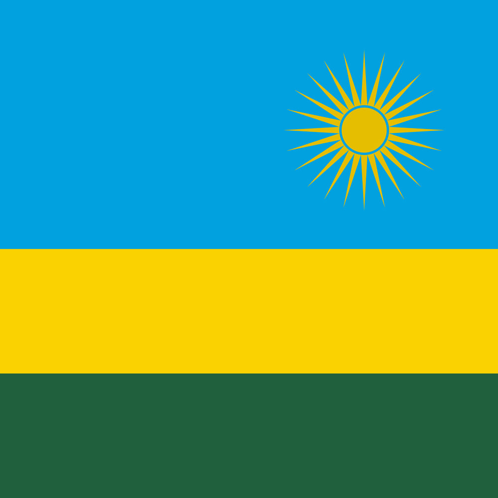 Flag of Rwanda Unisex Pocket Tee