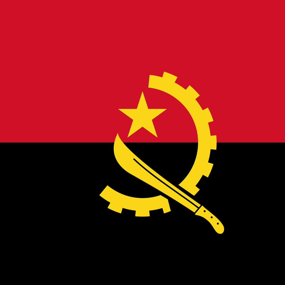 Flag of Angola Unisex Pocket Tee